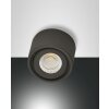 Plafonnier Fabas Luce Anzio LED Anthracite, 1 lumière