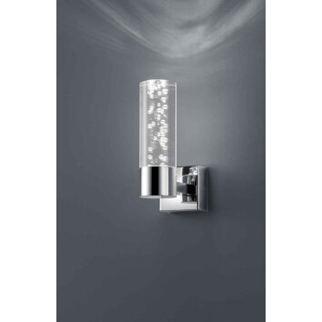 Applique Trio 2824 LED Chrome, 1 lumière