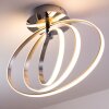 Plafonnier LED Trio Corland Chrome, 1 lumière