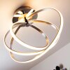 Plafonnier LED Trio Corland Chrome, 1 lumière