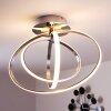 Plafonnier LED Trio Corland Chrome, 1 lumière