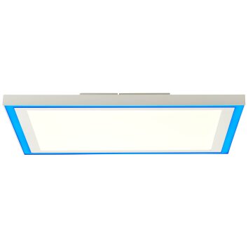 Panneau encastrable Brilliant Lanette LED Blanc, 1 lumière, Télécommandes, Changeur de couleurs