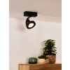 Spot de plafond Lucide DORIAN LED Noir, 1 lumière