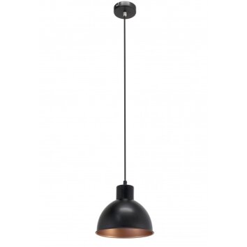 Suspension Eglo VINTAGE Cuivre, Noir, 1 lumière