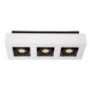 Spot de plafond Lucide XIRAX LED Blanc, 3 lumières