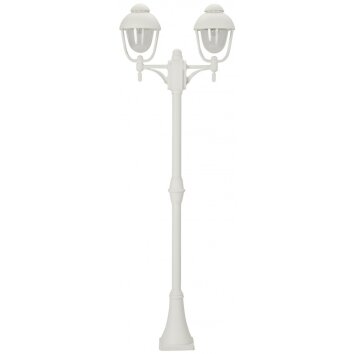 Lampadaire Albert 2040 Blanc, 2 lumières