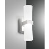 Applique murale Fabas Luce Iglesias LED Chrome, 1 lumière