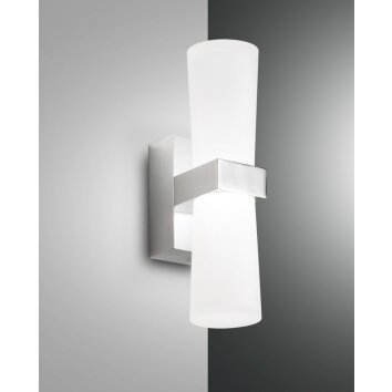 Applique murale Fabas Luce Iglesias LED Chrome, 1 lumière