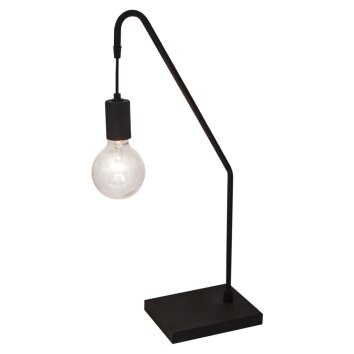 Lampe à poser By Rydens Rod Noir, 1 lumière