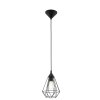 Lampe suspendue Eglo TARBES Noir, 1 lumière