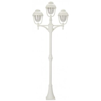 Lampadaire Albert 2041 Blanc, 3 lumières