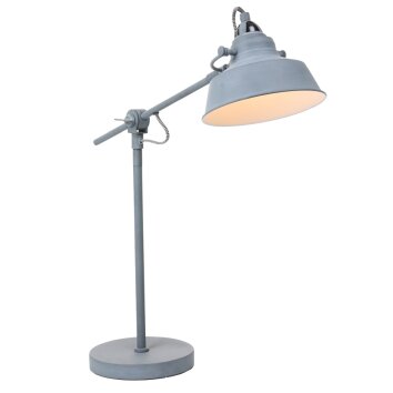 Lampe à poser Steinhauer MEXLITE Gris, 1 lumière