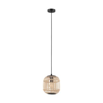 Suspension EGLO BORDESLEY Noir, 1 lumière