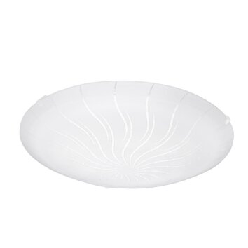 Plafonnier Eglo MARGITTA 1 LED Blanc, 1 lumière