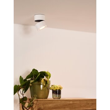 Plafonnier Lucide YUMIKO LED Blanc, 1 lumière