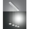 Suspension Fabas Luce Hale LED Blanc, 4 lumières