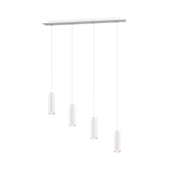 Suspension Trio Leuchten MARLEY Blanc, 4 lumières