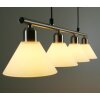 Suspension Trio 3751 Acier inoxydable, Nickel mat, 4 lumières