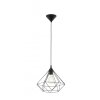 Lampe suspendue Eglo TARBES Noir, 1 lumière