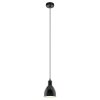 Lampe suspendue Eglo PRIDDY Noir, Blanc, 1 lumière