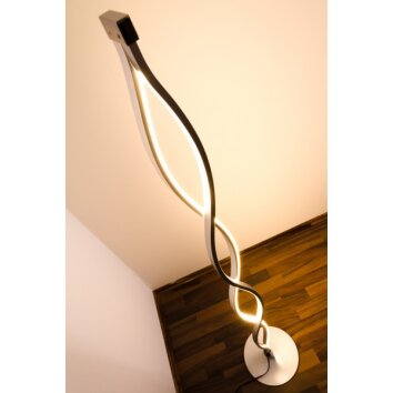 Lampadaire LED Mantra SAHARA Chrome, 1 lumière