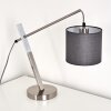 Lampe à poser Huemoz Nickel mat, 1 lumière