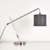 Lampe à poser Huemoz Nickel mat, 1 lumière