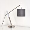 Lampe à poser Huemoz Nickel mat, 1 lumière