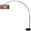 Lampadaire Steinhauer Lilac Noir, 1 lumière