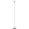 Lampadaire à vasque Brilliant Spari LED Argenté, 1 lumière