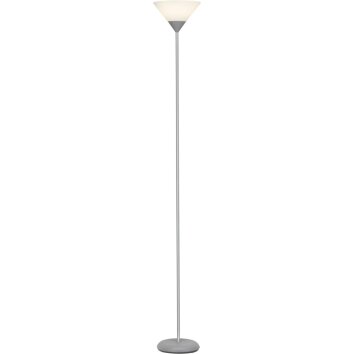 Lampadaire à vasque Brilliant Spari LED Argenté, 1 lumière