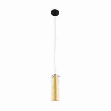 Suspension Eglo PINTO GOLD Noir, 1 lumière