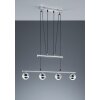 Suspension Trio 8282 LED Chrome, 4 lumières