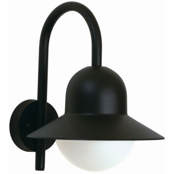 Applique extérieure Albert 662 Noir, 1 lumière