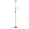 Lampadaire à vasque Brilliant Spari LED Argenté, 1 lumière