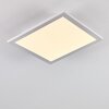 Plafonnier Salmi LED Aluminium, Blanc, 1 lumière