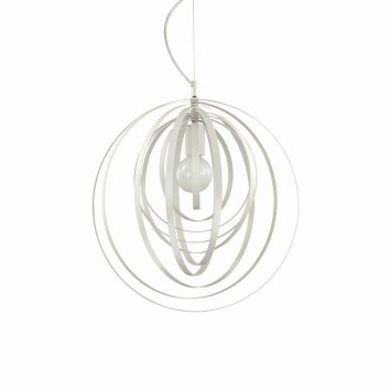 Suspension Ideal Lux DISCO Blanc, 1 lumière