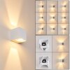 Applique murale d'extérieur Fauderup LED Blanc, 2 lumières