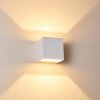 Applique murale d'extérieur Fauderup LED Blanc, 2 lumières