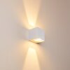 Applique murale d'extérieur Fauderup LED Blanc, 2 lumières