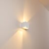 Applique murale d'extérieur Fauderup LED Blanc, 2 lumières