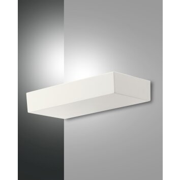 Applique murale Fabas Luce Emma LED Blanc, 1 lumière