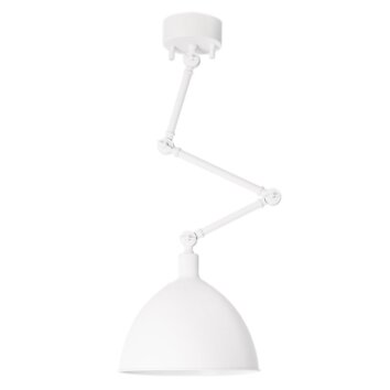 Suspension By Rydens Bazar Blanc, 1 lumière