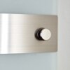 Applique murale Sibo Acier inoxydable, 2 lumières