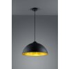 Suspension Trio ROMINO II Noir, 1 lumière