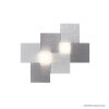 Applique murale / Plafonnier Grossmann CREO LED Aluminium, 2 lumières