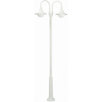 Lampadaire Albert 2047 Blanc, 2 lumières