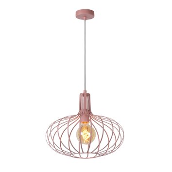 Suspension Lucide MERLINA Rose, 1 lumière