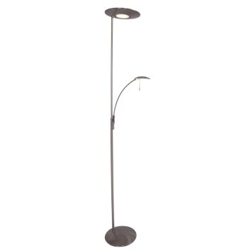 Lampadaire Steinhauer Zenith LED Acier inoxydable, 2 lumières