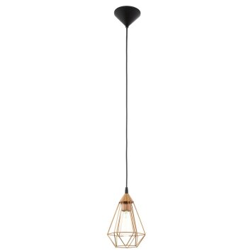 Lampe suspendue Eglo TARBES Noir, 1 lumière